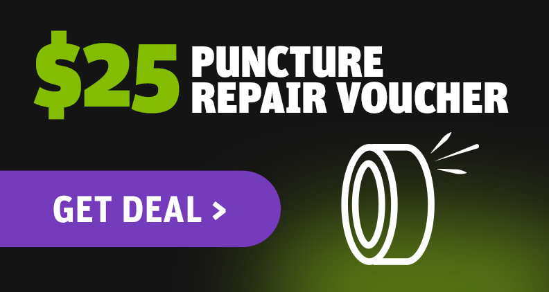 $25 puncture repair voucher